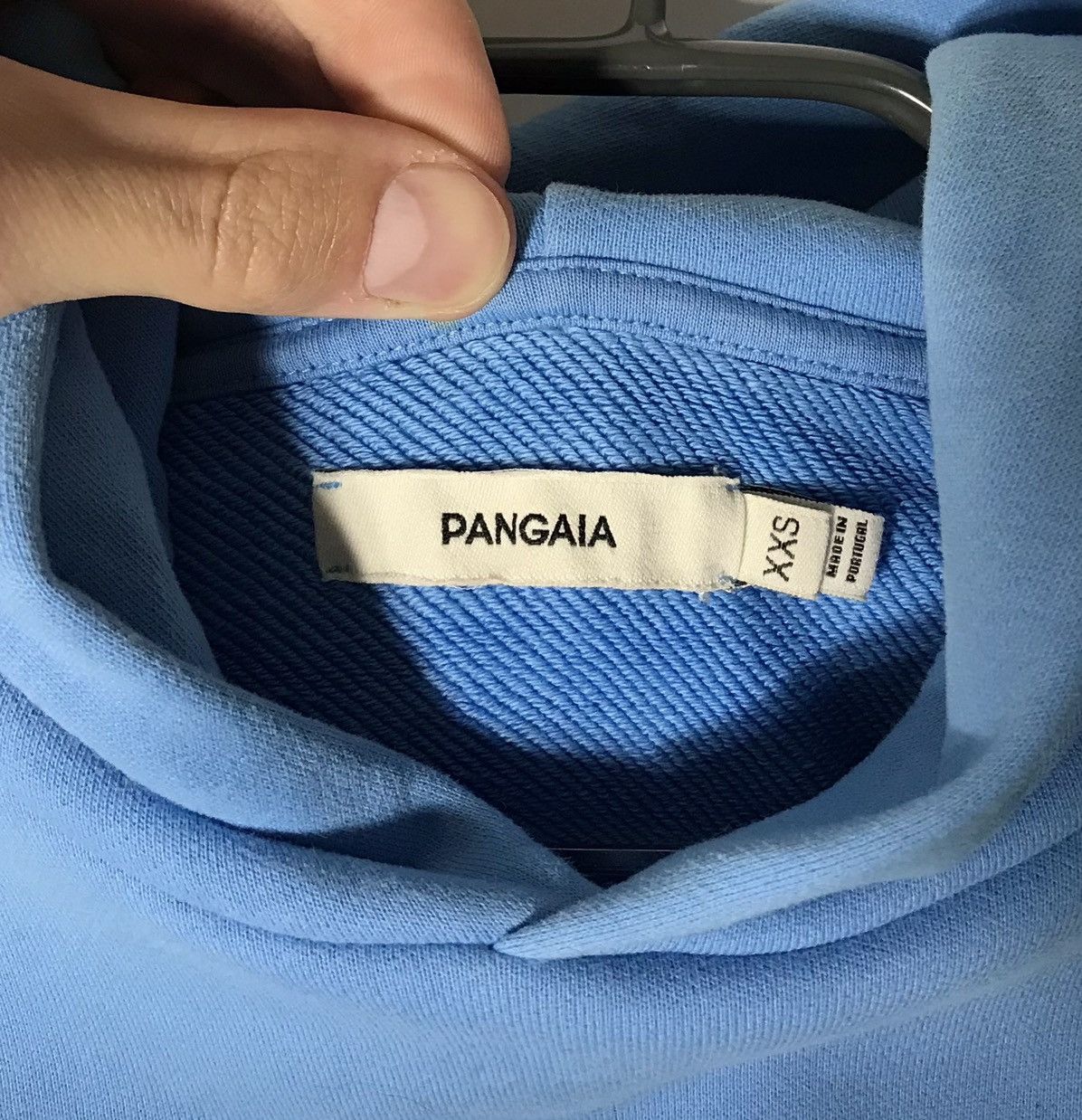 Pangaia Pangaia Unisex Hoodie Heavyweight Cotton Blue Womens Sz Xss Size US XXS / EU 40 - 6 Thumbnail