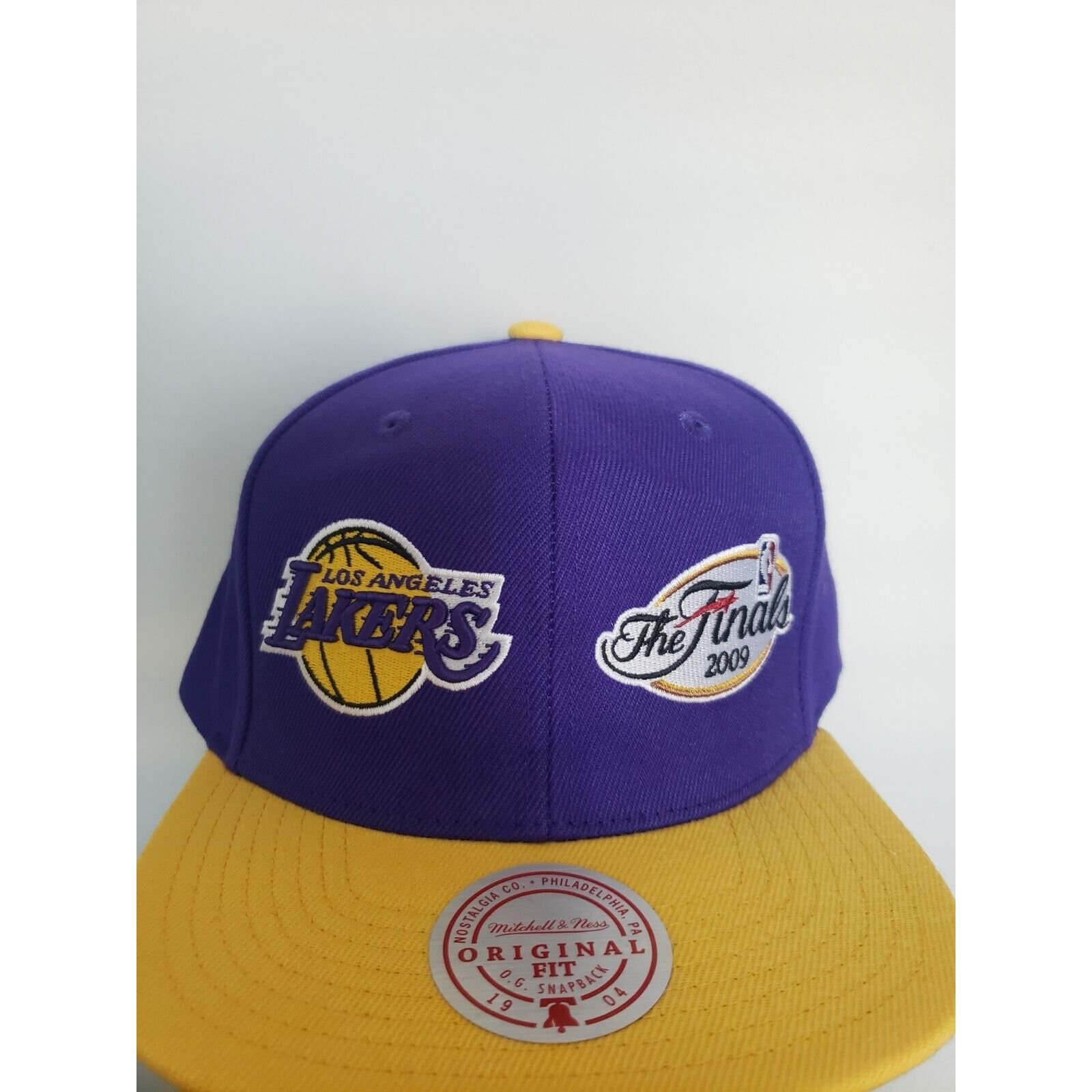 Mitchell & Ness Los Angeles Lakers Hat 2009 NBA Finals Purple Mitchell Ness Size ONE SIZE - 1 Thumbnail