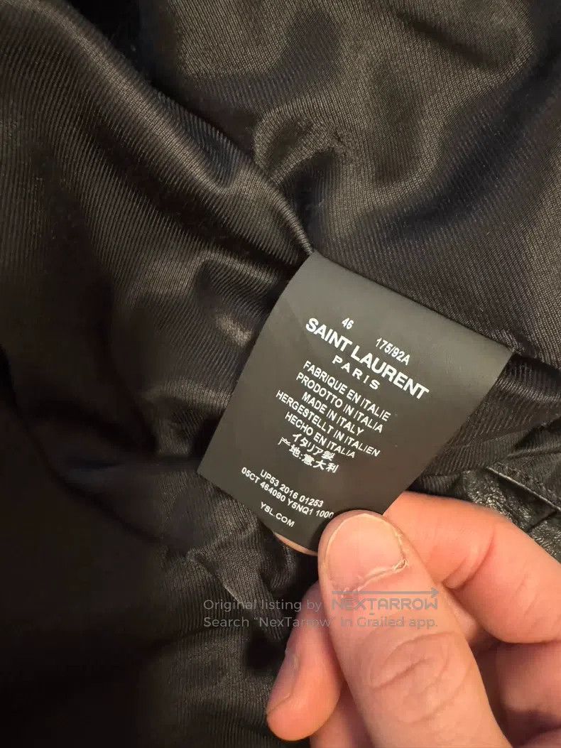 Saint Laurent Paris Saint Laurent Paris jacket Size US S / EU 44-46 / 1 - 4 Thumbnail