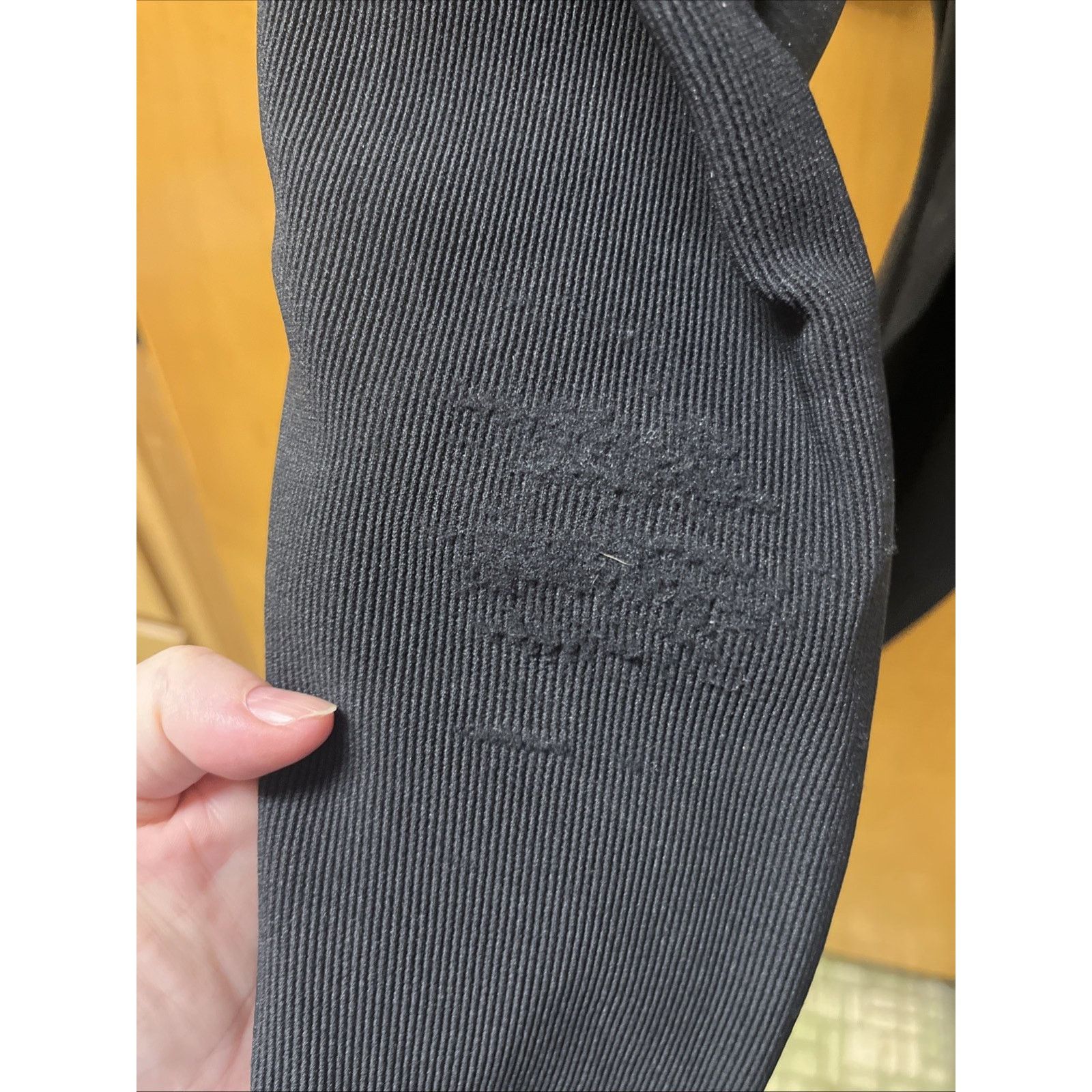 Vintage Tempi Equestrian Riding Pants Women Black Stretch Nylon Size 30" / US 8 / IT 44 - 4 Thumbnail