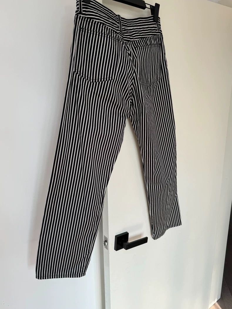 Comme des Garcons Comme Des Garcons size XS Black and white striped slacks Size US 26 / EU 42 - 5 Thumbnail