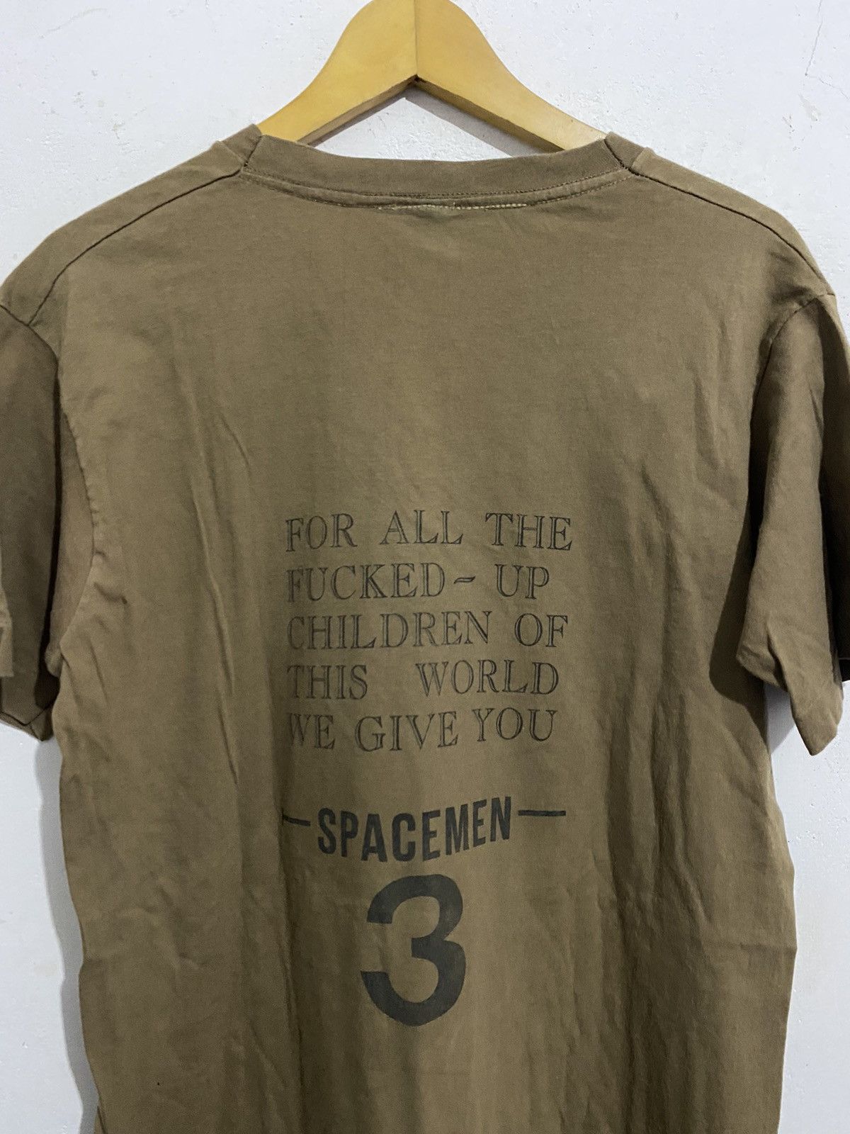 Band Tees 💸BINDINGOFFER💸 Vtg Spaceman 3 For All The Fucked Shirt Word Size US M / EU 48-50 / 2 - 4 Thumbnail