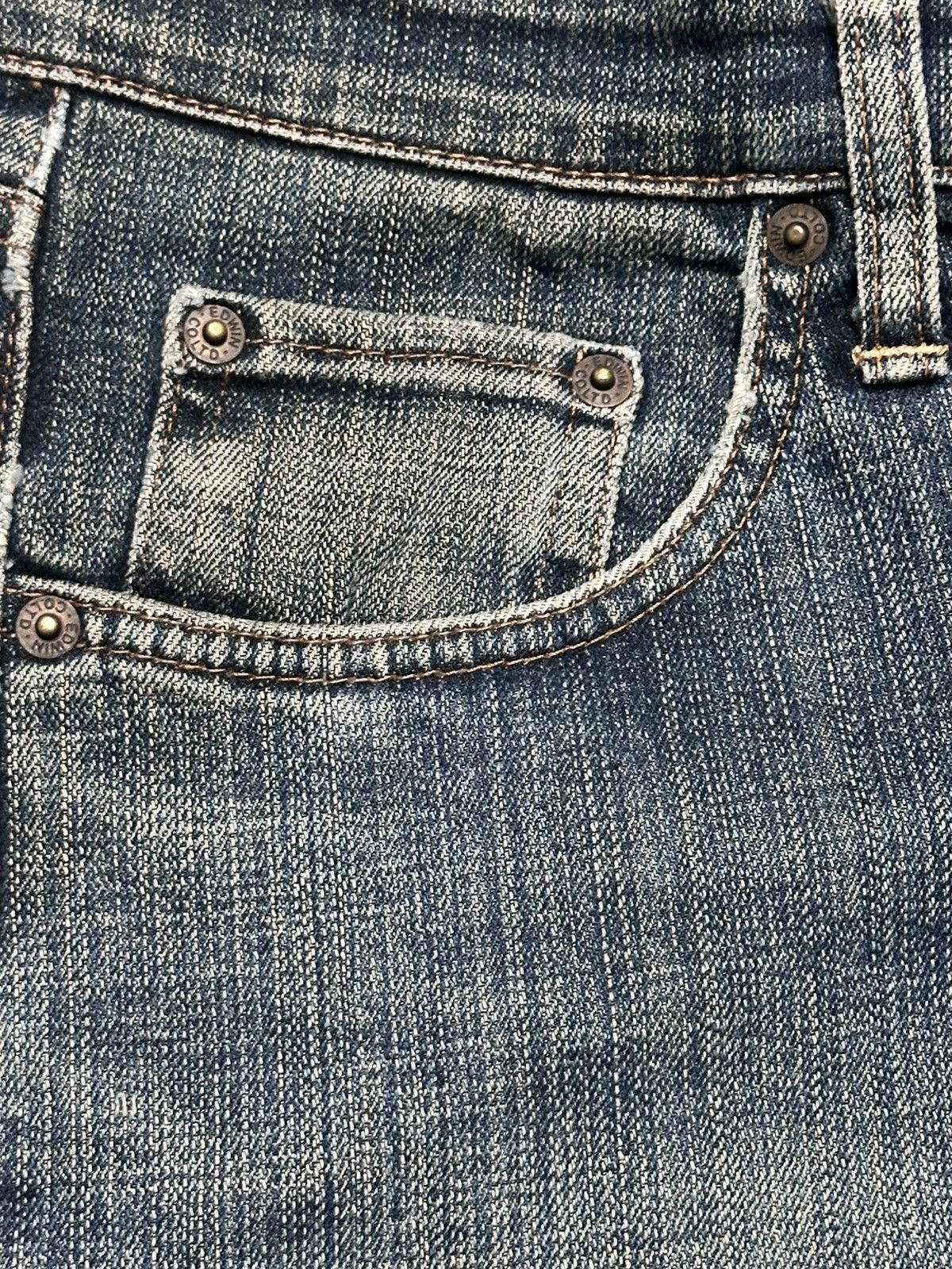 Edwin Vintage EDWIN Distressed Japan Denim With Faded Wash Size US 32 / EU 48 - 5 Thumbnail