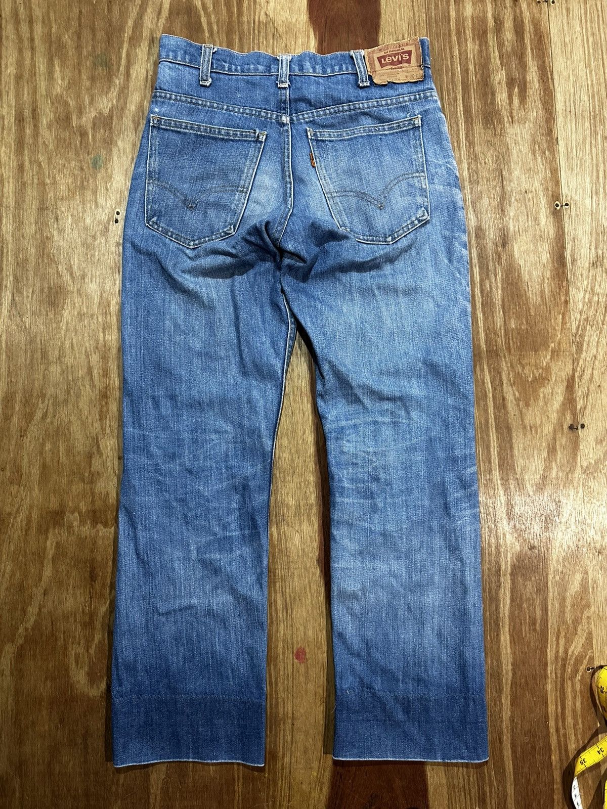 Levi's Vintage Clothing Vintage Levi's orange tab zip talon Size 29" - 2 Thumbnail