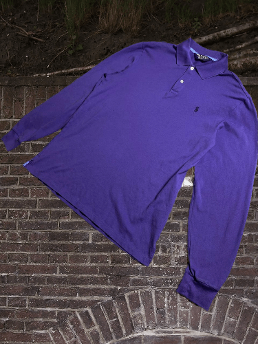 Polo Ralph Lauren × Vintage Polo Golf Ralph Lauren sweater jumper purple basic half Size US L / EU 52-54 / 3 - 1 Thumbnail