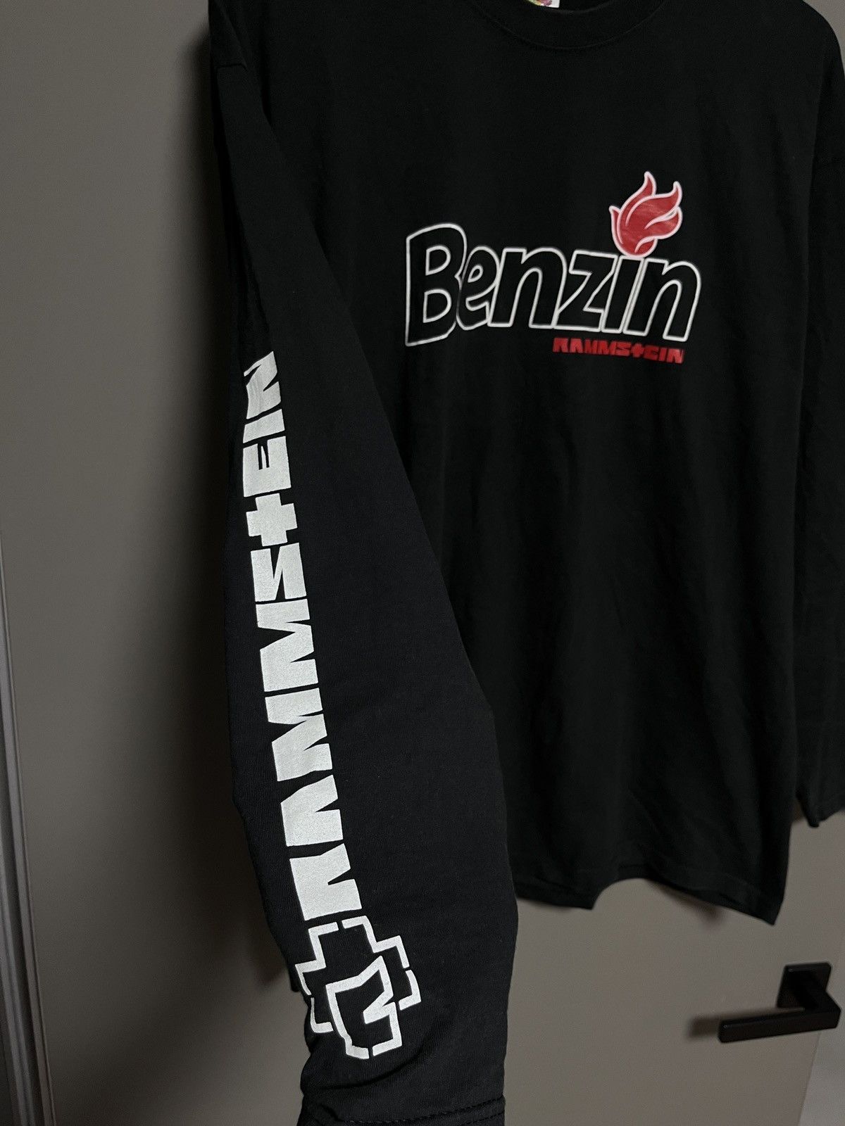 Band Tees × Vintage BENZIN 2005 RAMMSTEIN ARCHIVE VERY RARE LONGSLEEVE Size US XL / EU 56 / 4 - 6 Thumbnail