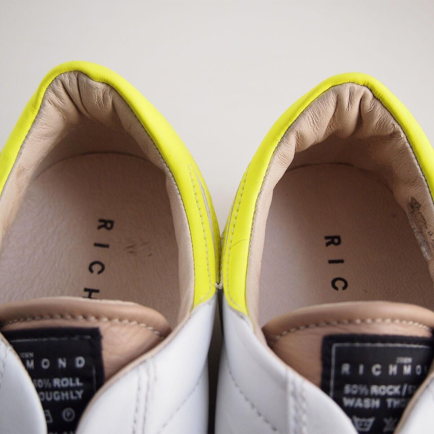 John Richmond John Richmond Slip Ons Sneakers White Leather EU 37 US 7 Size US 7 / IT 37 - 4 Thumbnail