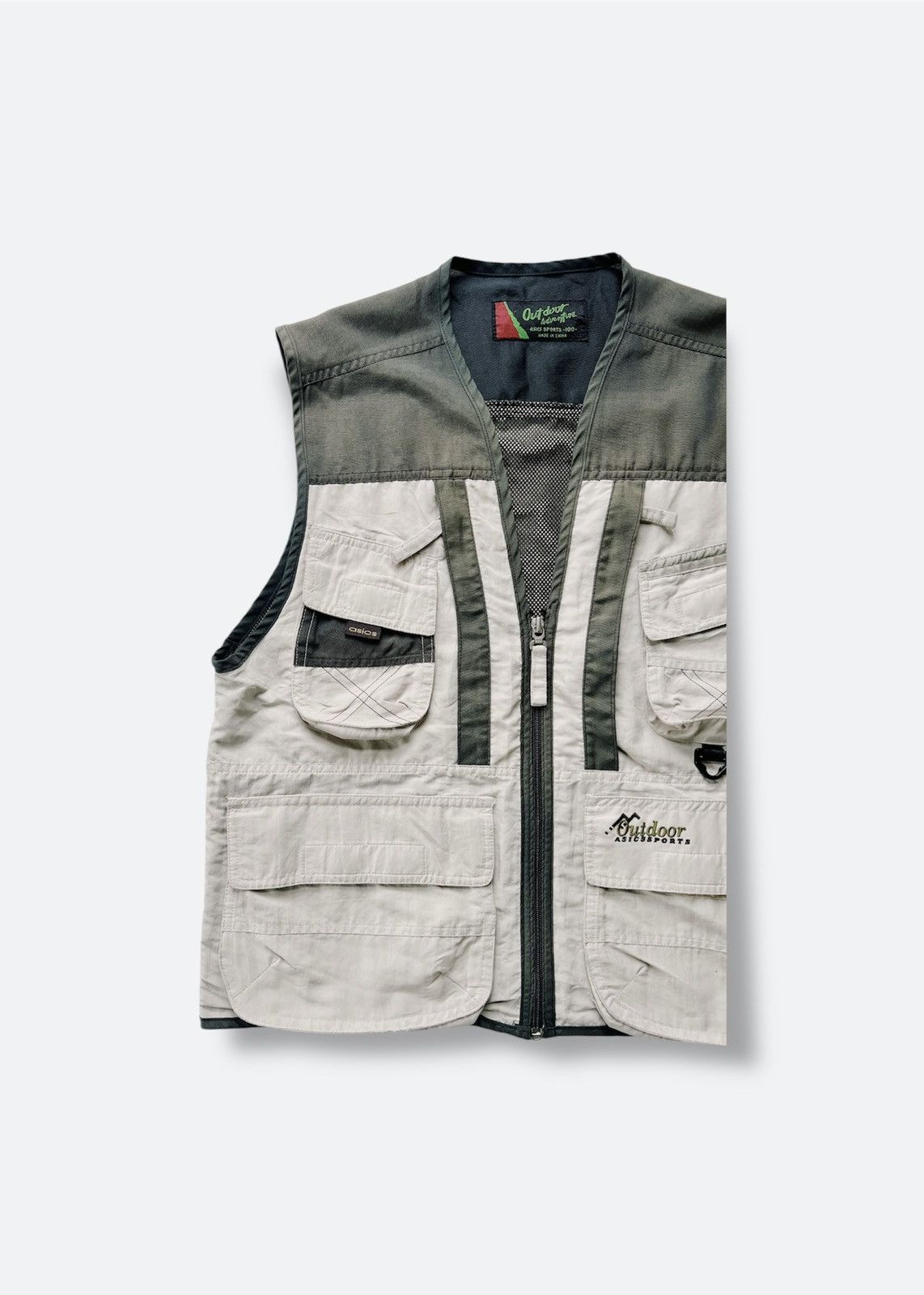 Asics × Japanese Brand × Vintage ASICS multi-pocket gilet vest Size US M / EU 48-50 / 2 - 4 Thumbnail