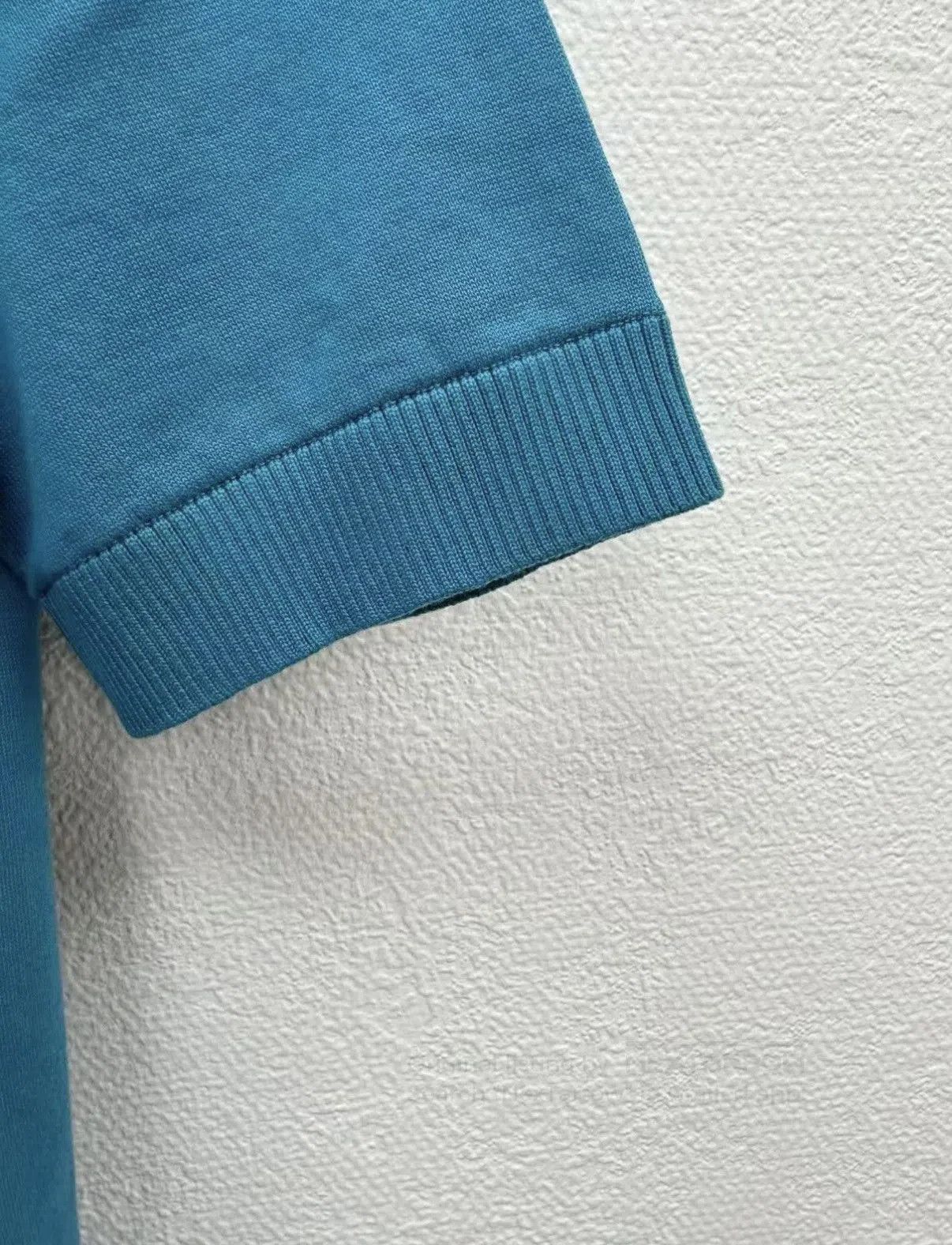 Dolce & Gabbana Blue Short-Sleeve Polo Shirt. Size US S / EU 44-46 / 1 - 5 Thumbnail