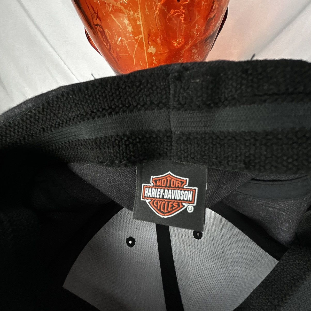 Harley Davidson Harley Davidson Racing Screaming Eagle Flex-Fit sz S/M Size ONE SIZE - 7 Thumbnail