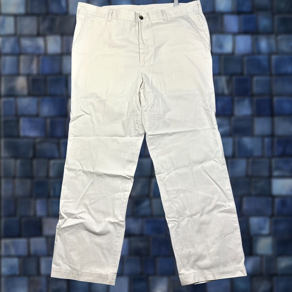 Brooks Brothers Brooks Brothers 346 Chino Pants Men Beige Cotton Straight Leg Pockets 38 Size US 38 / EU 54 - 1 Thumbnail