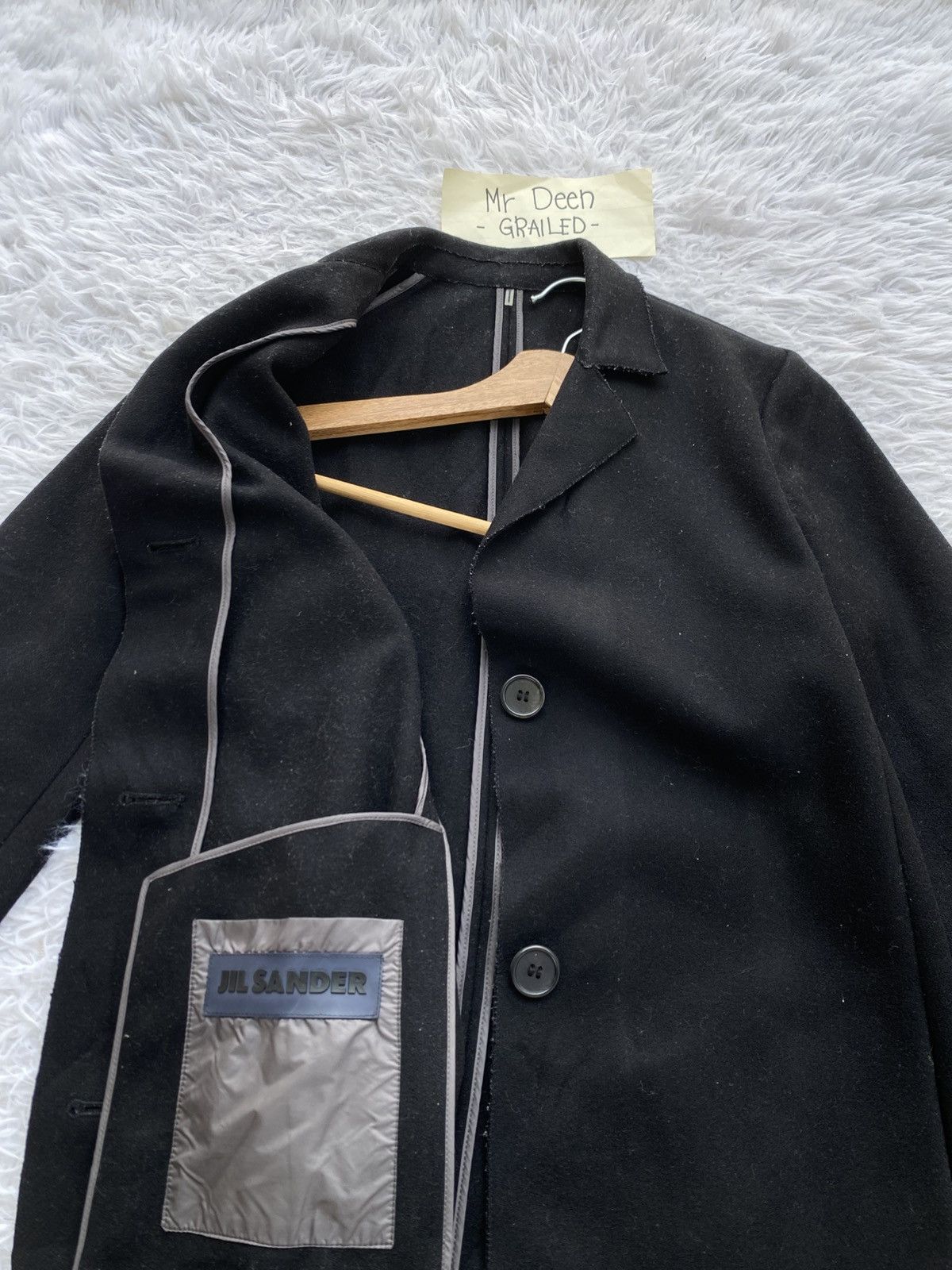 Jil Sander Rare AW 2012 JIL SANDER Wool Long Coat Size US M / EU 48-50 / 2 - 22 Thumbnail