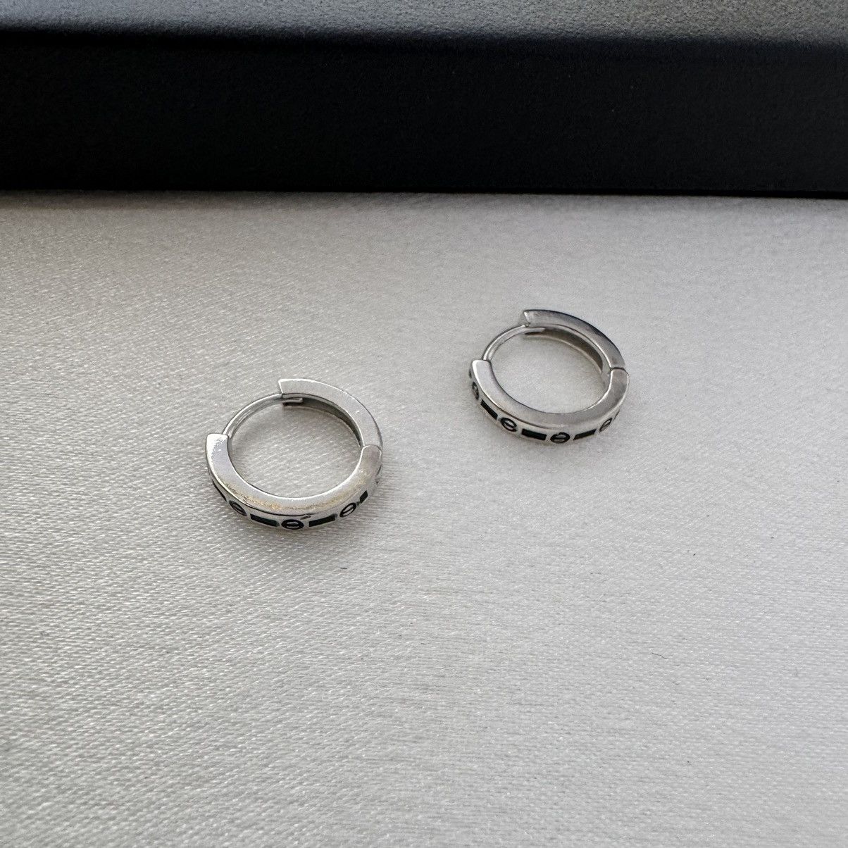 Other 13mm Small Hoop Earrings for Men Women,Hip Hop Unisex Style Size ONE SIZE - 1 Thumbnail