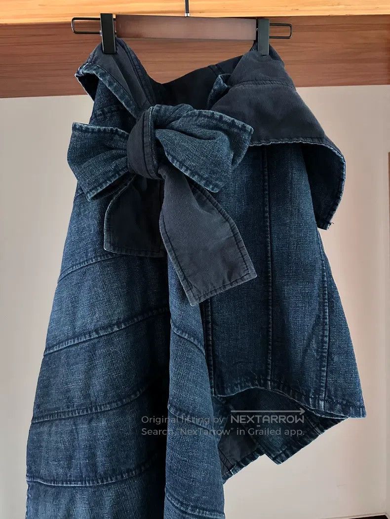 Comme des Garcons Comme Des Garcons size M Heavy denim skirt Size 23" - 2 Thumbnail