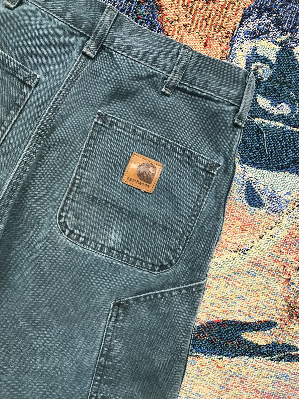 Carhartt 90s vintage Carhartt B24 HTG carpenter short Size US 30 / EU 46 - 13 Thumbnail