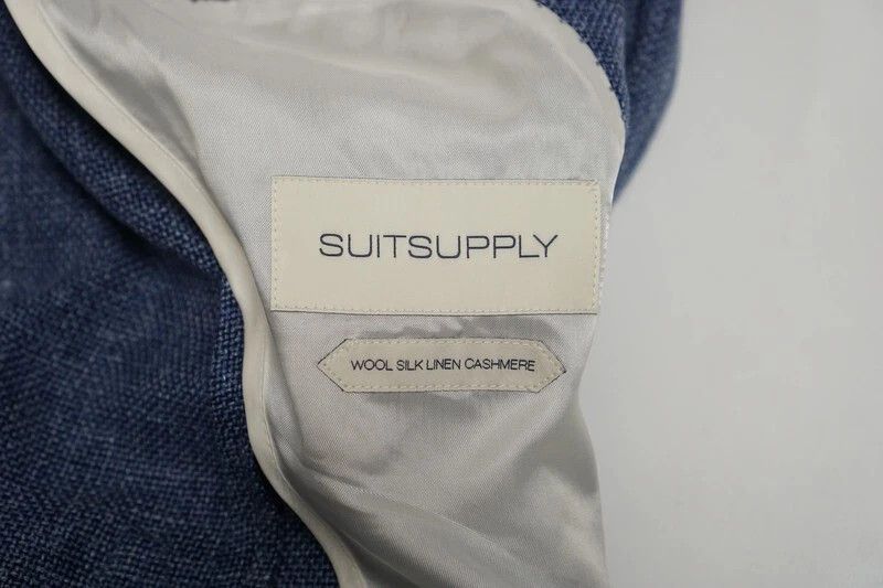 Suitsupply Men Suitsupply Blazer Havana Patch HL Wool Silk Linen US36 Size 36R - 5 Thumbnail