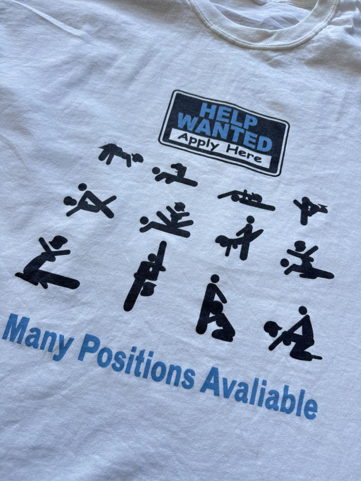 Vintage Vintage Humor tee 00s Gildan Many Position Size US XL / EU 56 / 4 - 2 Thumbnail