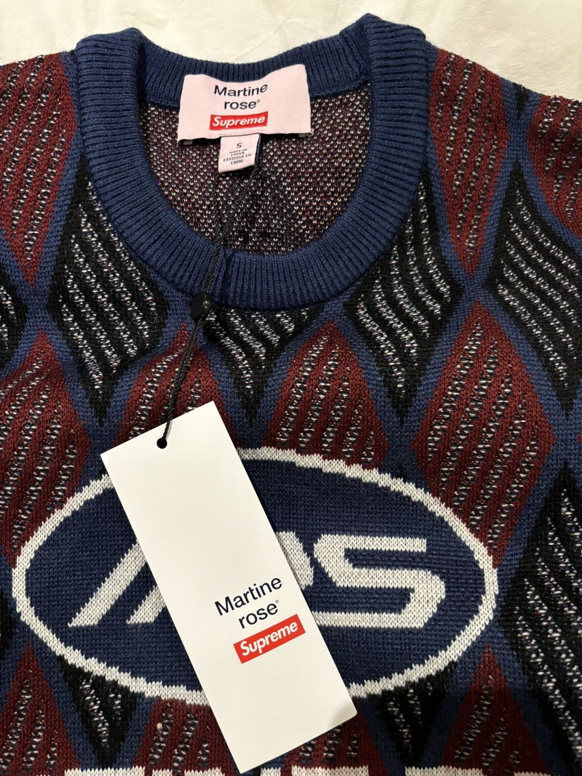 Supreme x martine rose knit sweater