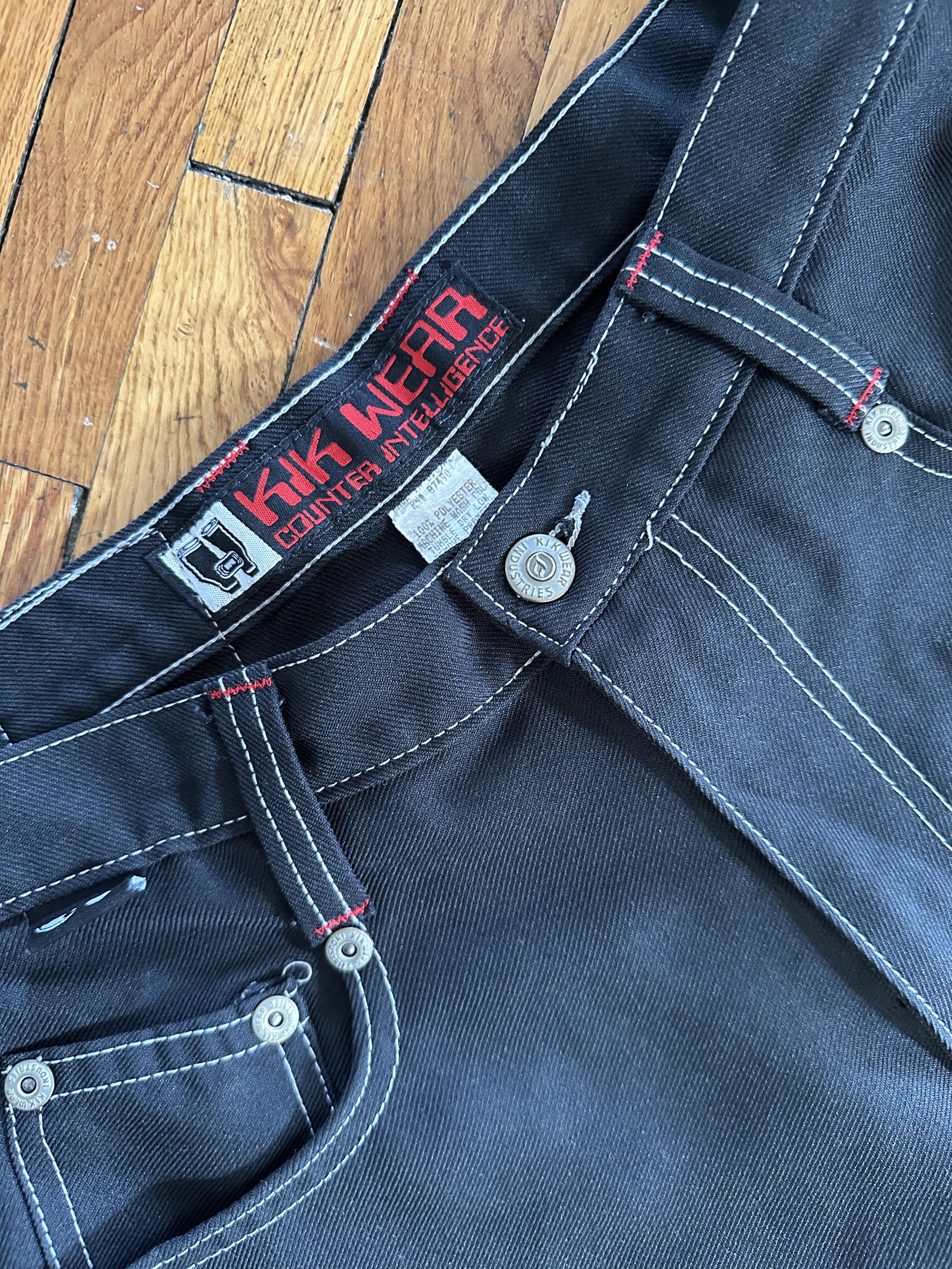 Vintage 90s Kikwear baggy vintage shorts Size US 29 - 4 Thumbnail