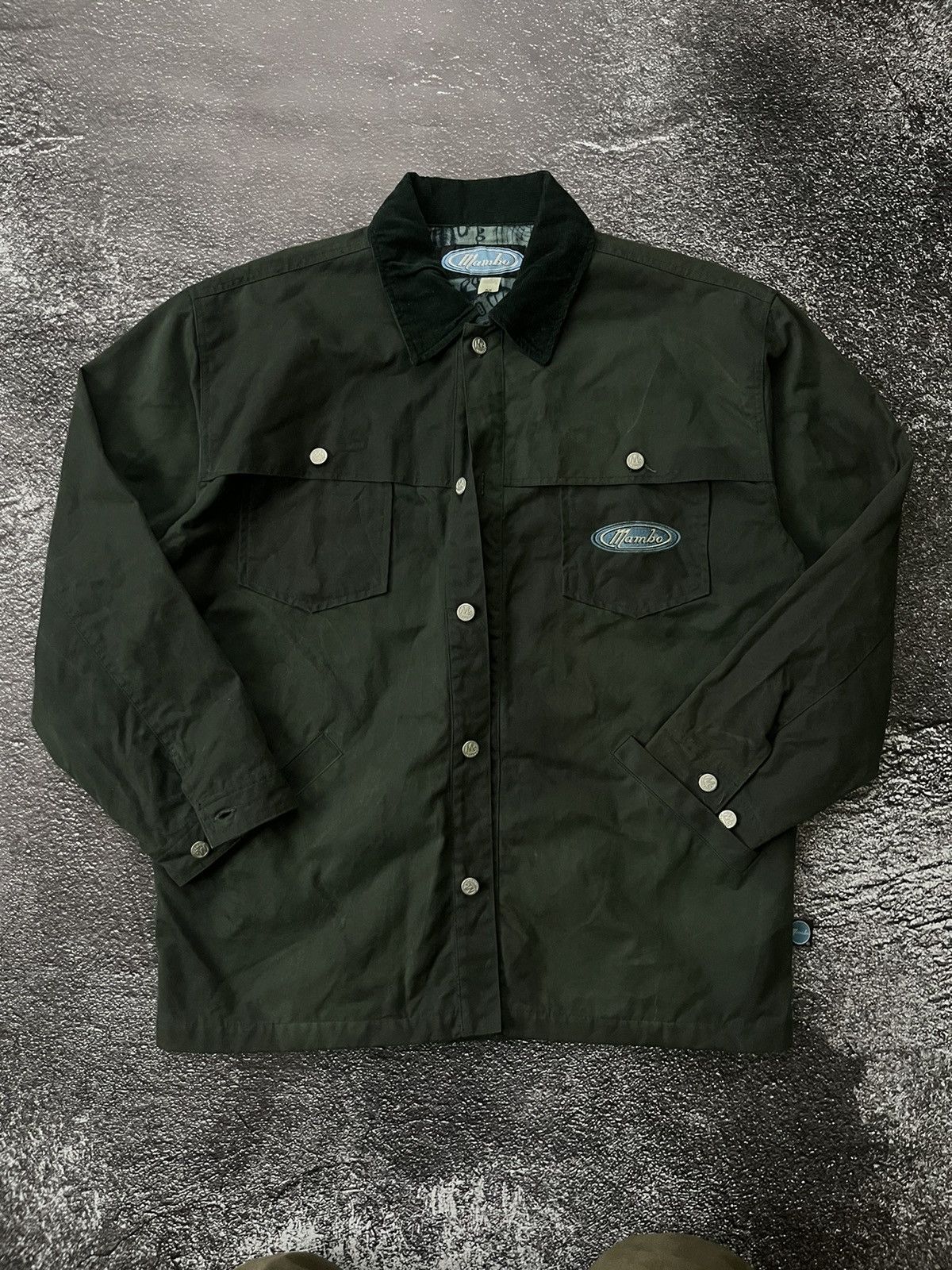 Mambo 🔥RARE🔥Vintage 90s Mambo Wax Jacket Green Size US M / EU 48-50 / 2 - 12 Thumbnail