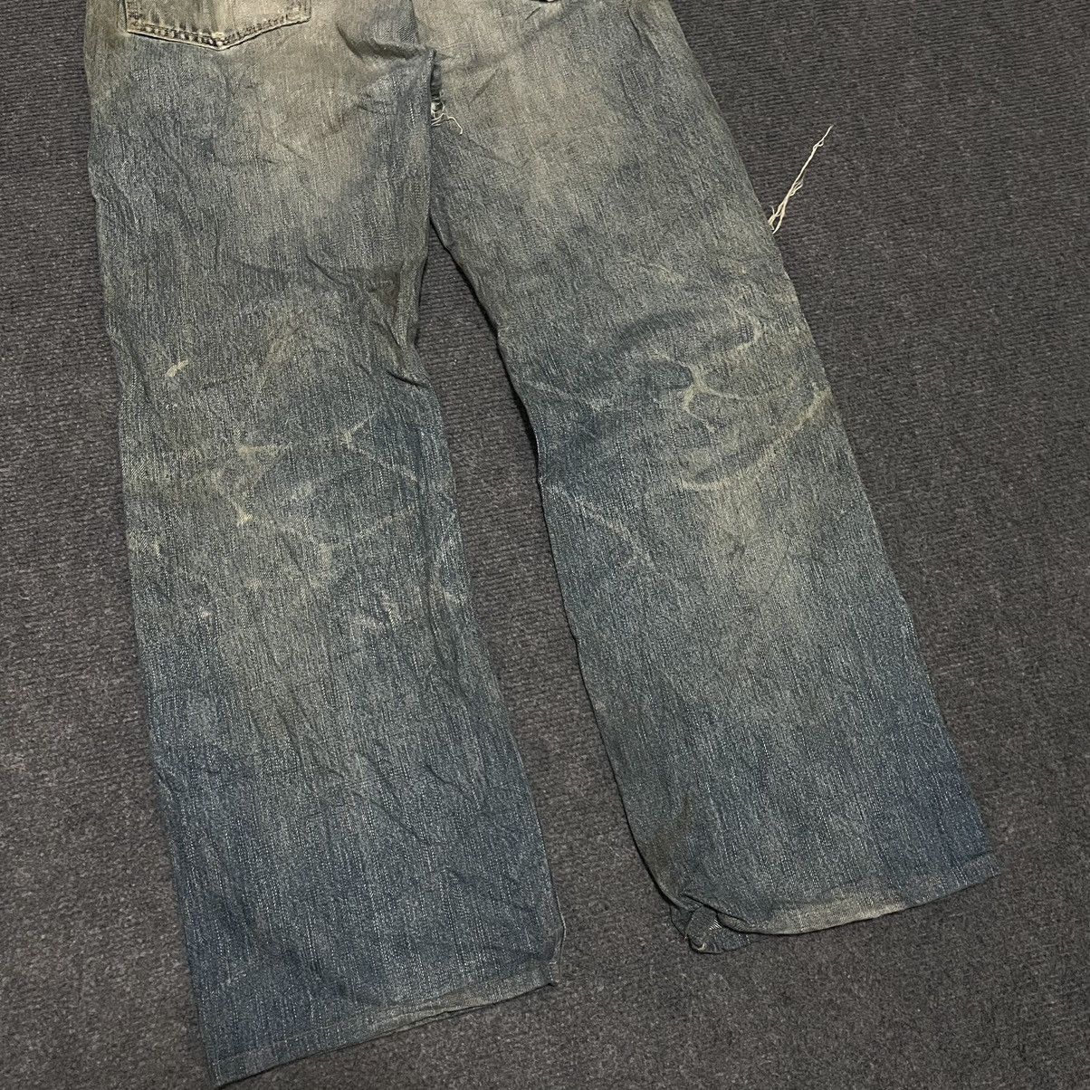 45rpm × Japanese Brand 45 Rpm Selvedge Buttonfly Distressed Jeans Hysterics LGB Size US 30 / EU 46 - 11 Thumbnail