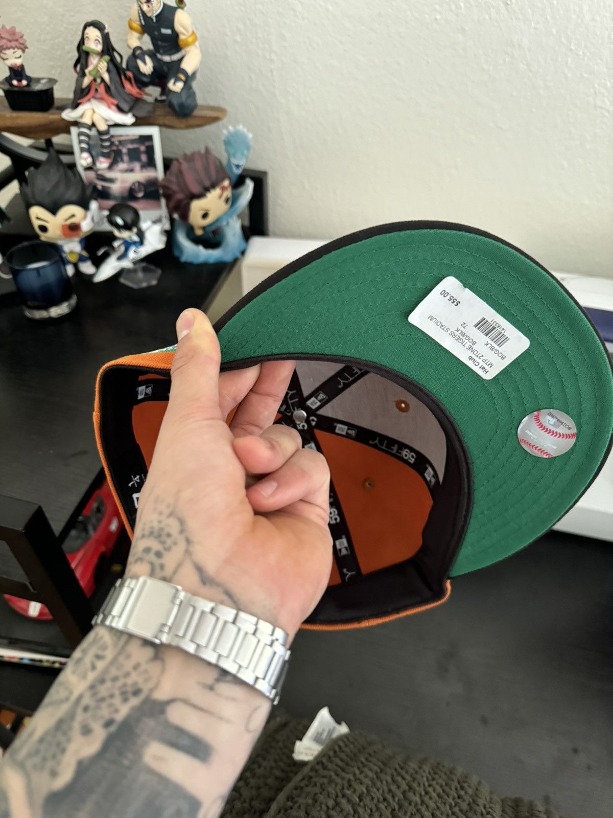 Hat Club × MLB × New Era Hat club exclusive Detroit Tigers “ Cool fashion “ 7 1/4 Size ONE SIZE - 3 Thumbnail