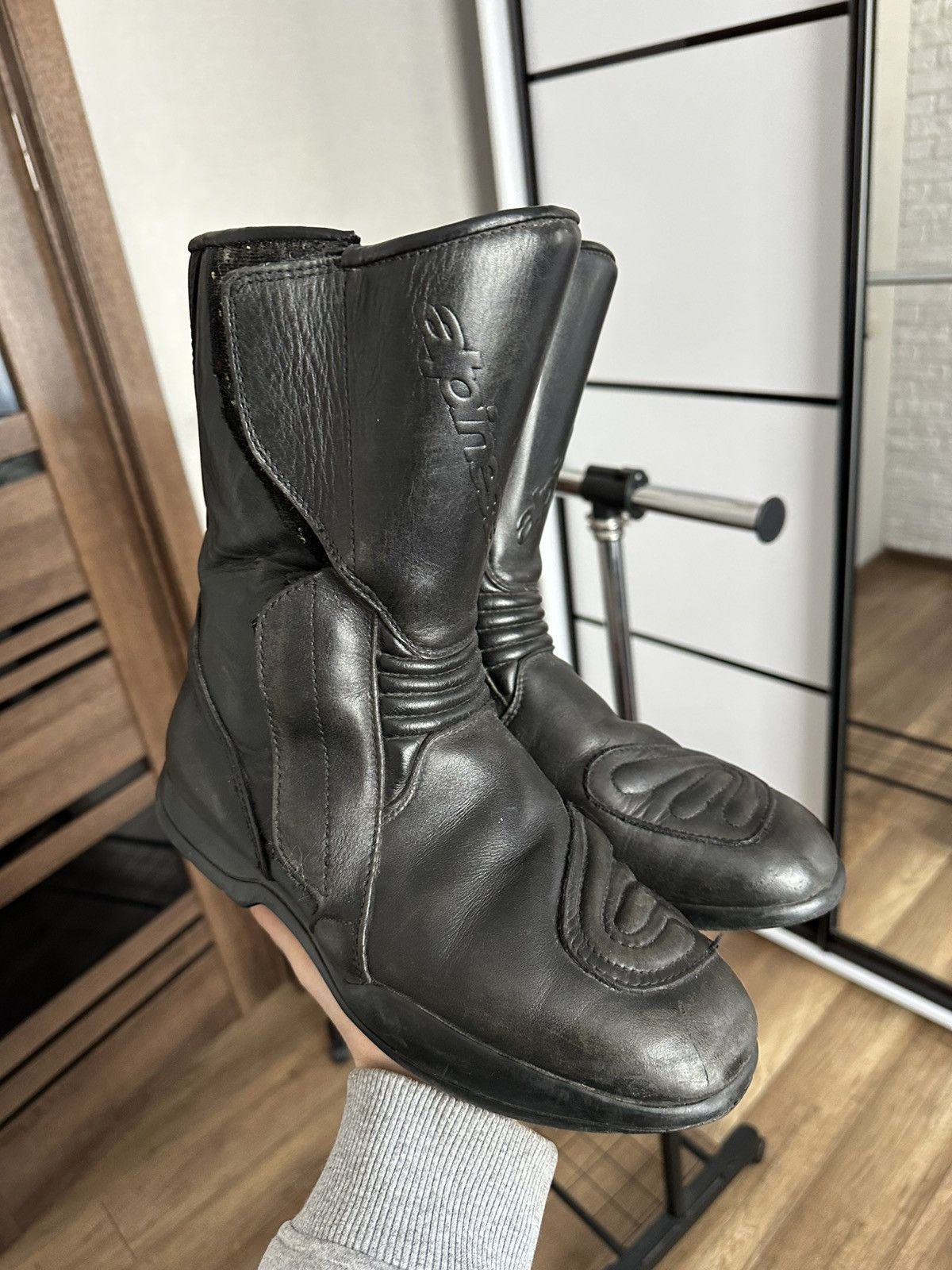 Alpinestars Alpinestars Leather High Top Moto Boots Shoes Size US 8 / EU 41 - 2 Thumbnail
