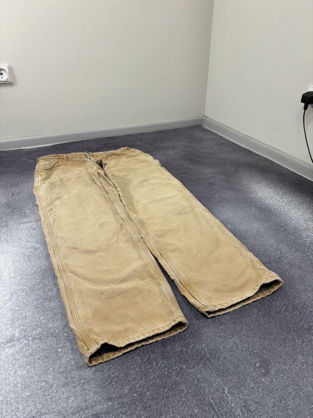 Carhartt Vintage Carhartt Dungaree Fit Insulated Denim Baggy Pants Size US 36 / EU 52 - 13 Thumbnail