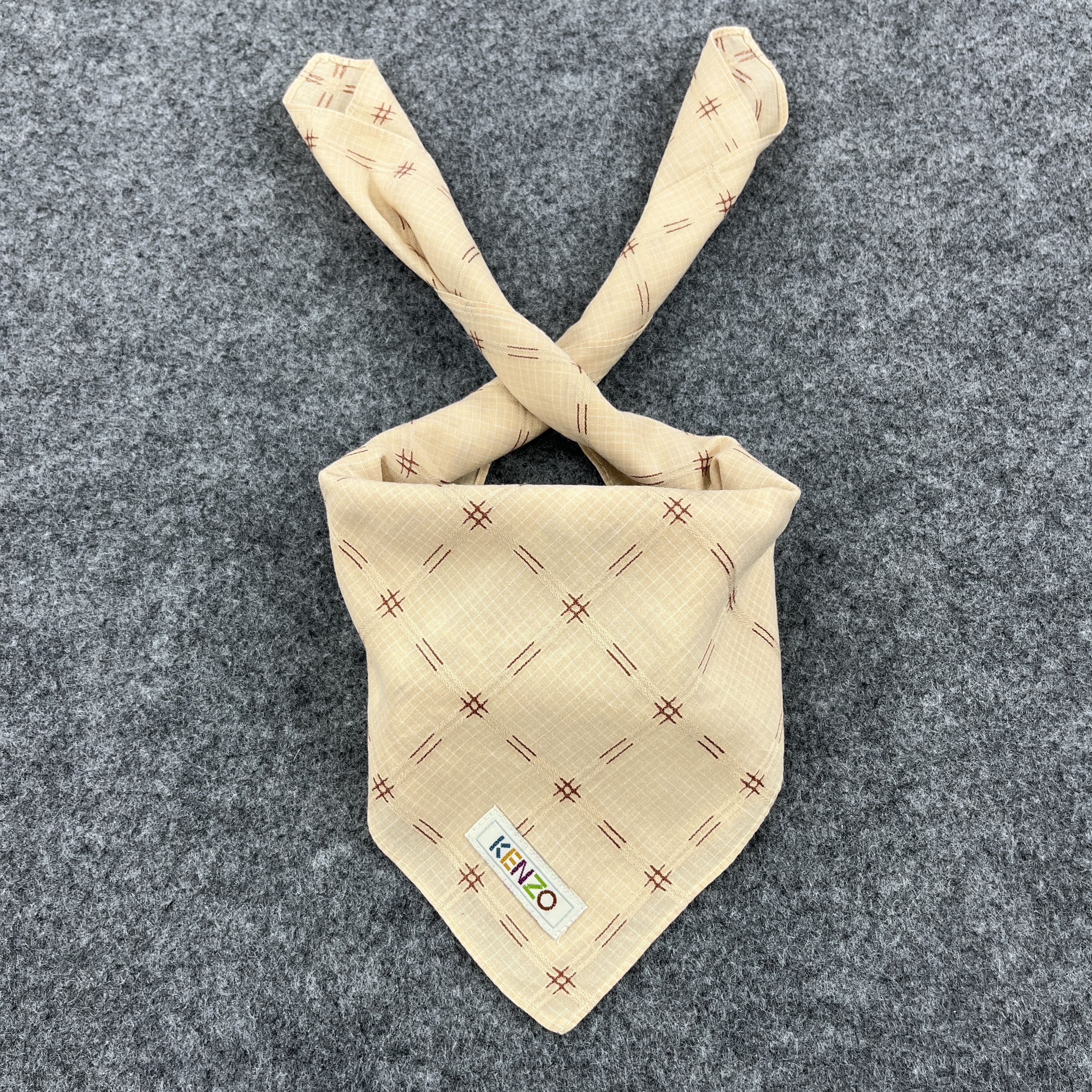 Kenzo × Vintage Kenzo Handkerchief Bandana Neckerchief B762 Size ONE SIZE - 1 Thumbnail