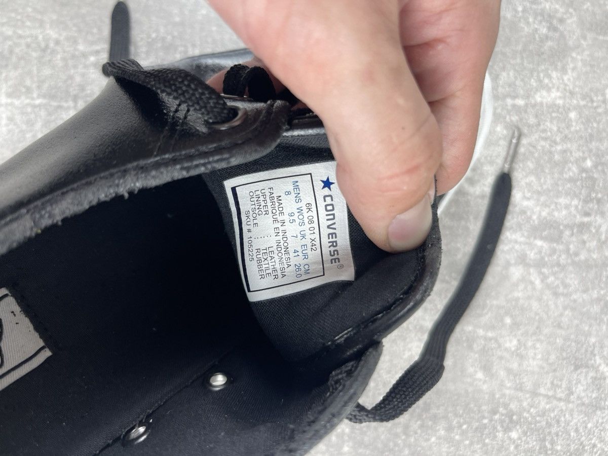 Converse × Vintage CONVERSE Jack Purcell Archives Dark/White Leather Sneakers Size US 8.5 / EU 41-42 - 9 Thumbnail