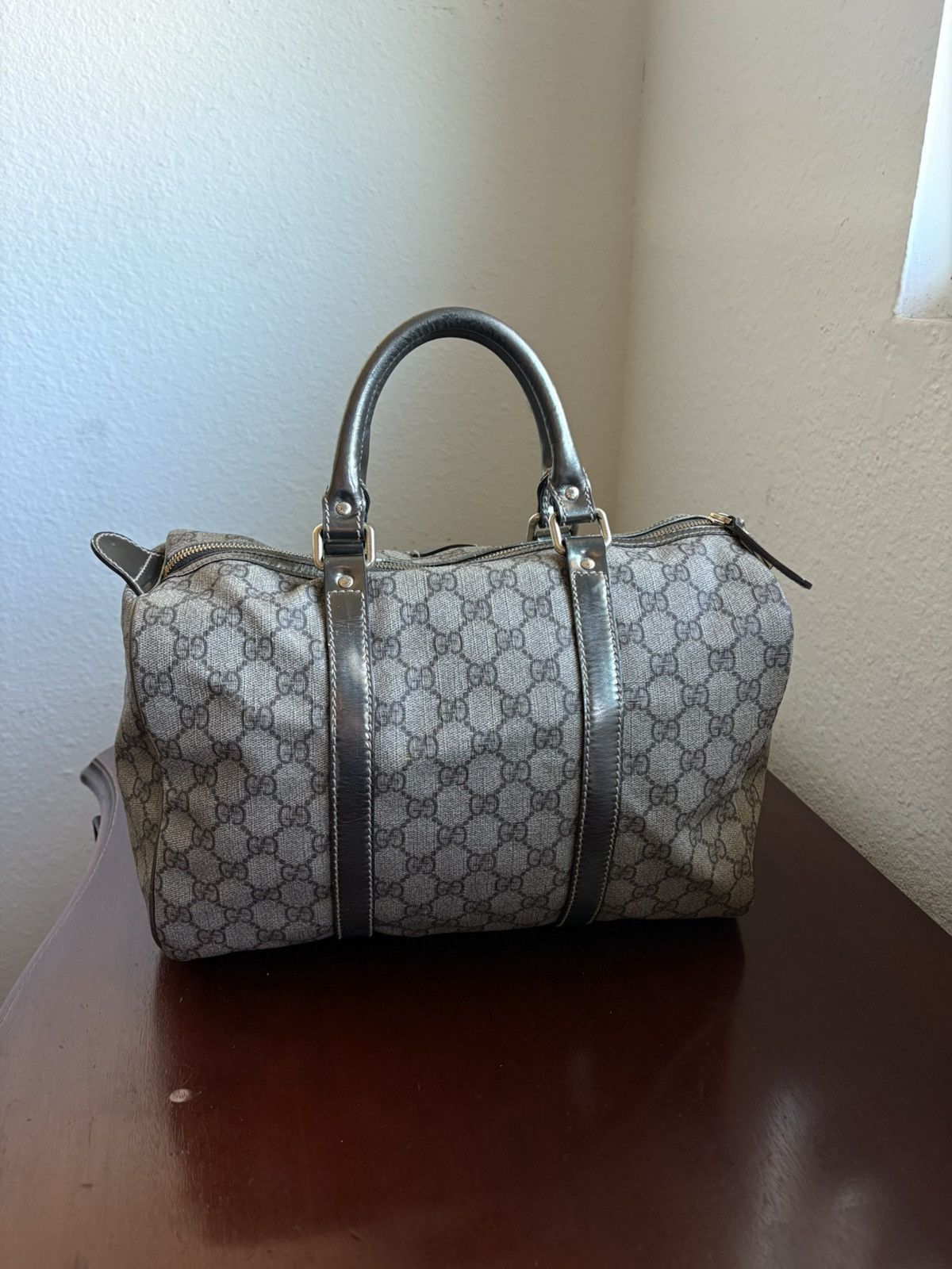 Gucci Gucci boston joy bag with silver leather Size ONE SIZE - 3 Thumbnail