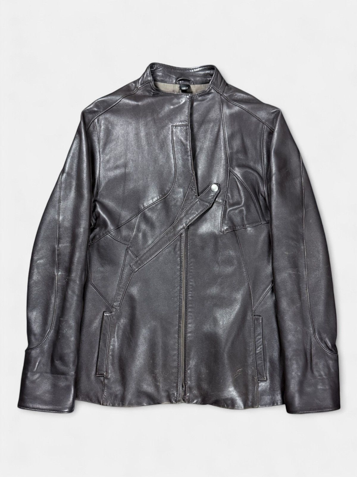 Hussein Chalayan Hussein Chalayan - AW03 Moto Jacket Size US L / EU 52-54 / 3 - 1 Thumbnail