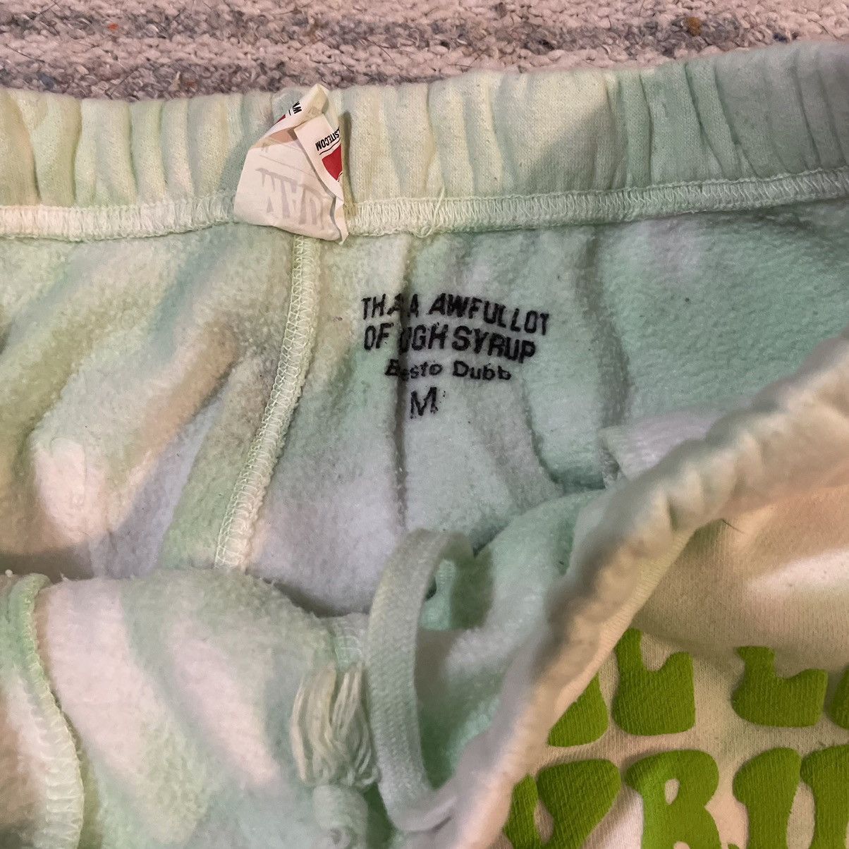 Other Desto Dubb Awful Lot of Cough Syrup Green Tye Dye Sweats M Size US 30 / EU 46 - 6 Thumbnail