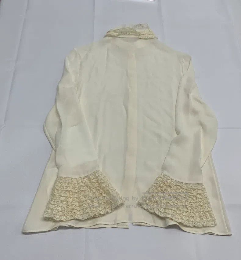 Valentino Valentino Solid color single-breasted long-sleeved shirt Size S / US 4 / IT 40 - 5 Thumbnail