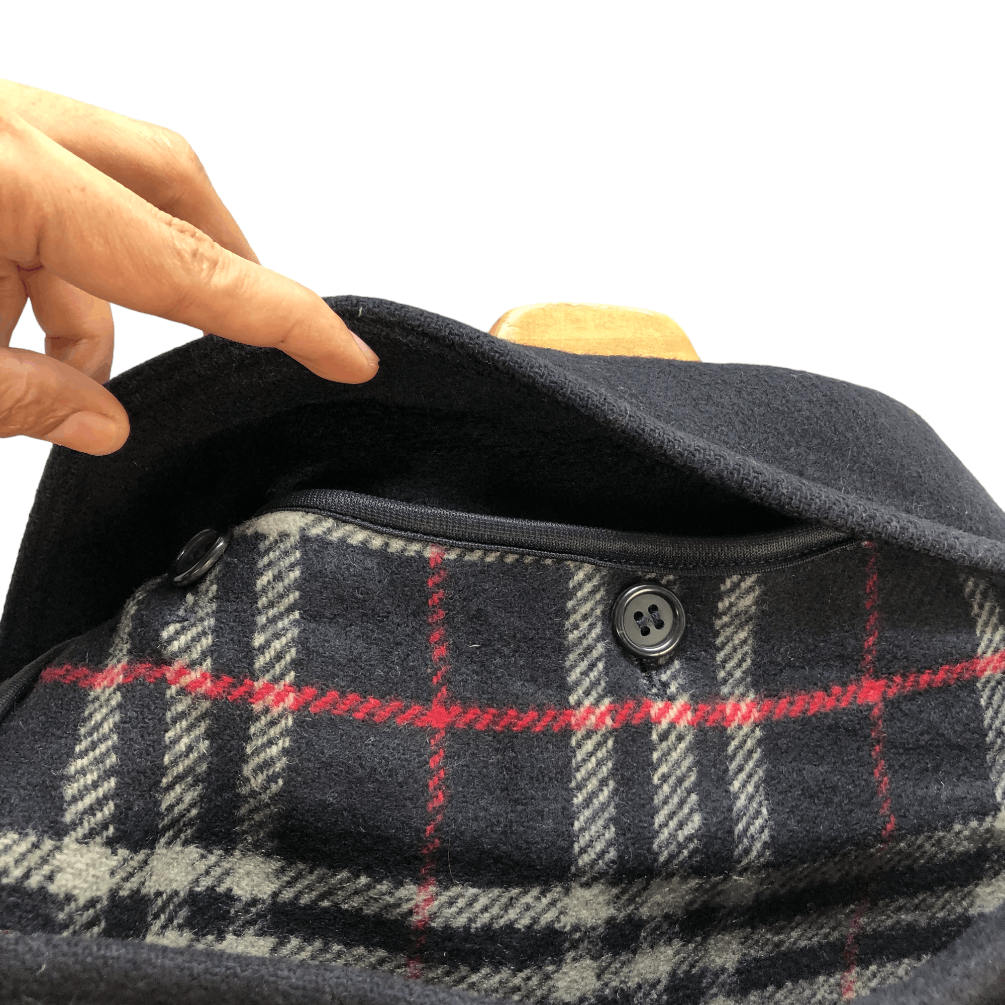 BURBERRYS' MADE IN ENGLAND DUFFLE COAT #6851-91