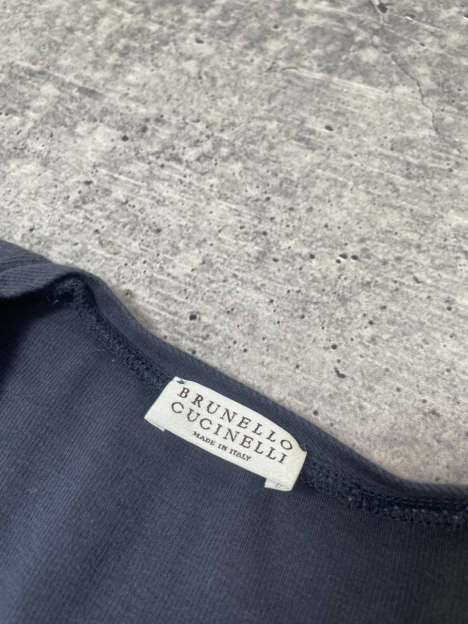 Brunello Cucinelli Vintage Brunello Cucinelli Jewel Neck Top T-Shirt Y2K Size M / US 6-8 / IT 42-44 - 5 Thumbnail