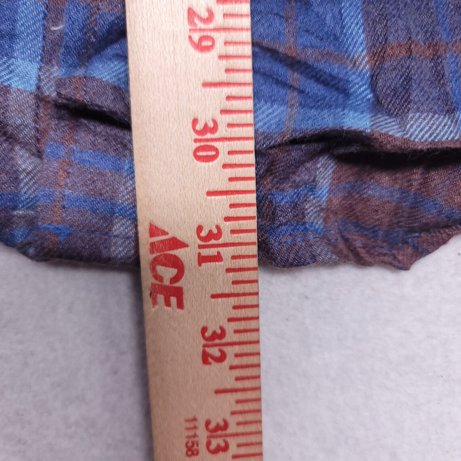 Weatherproof Weatherproof Tartan Flannel Shirt Mens Size XL Blue Brown Size US XL / EU 56 / 4 - 7 Thumbnail