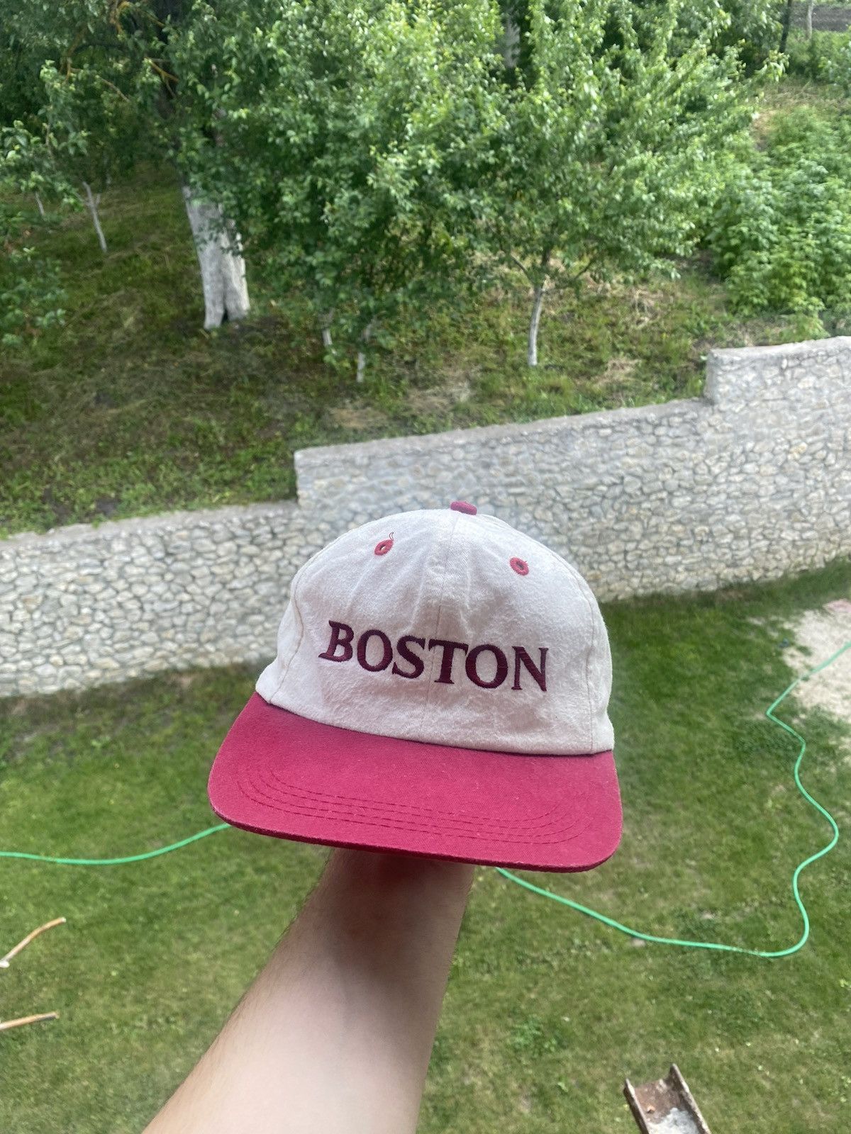 Vintage 90's Vintage "BOSTON RED SOX" Deadstock Original Snapback Size ONE SIZE - 1 Thumbnail