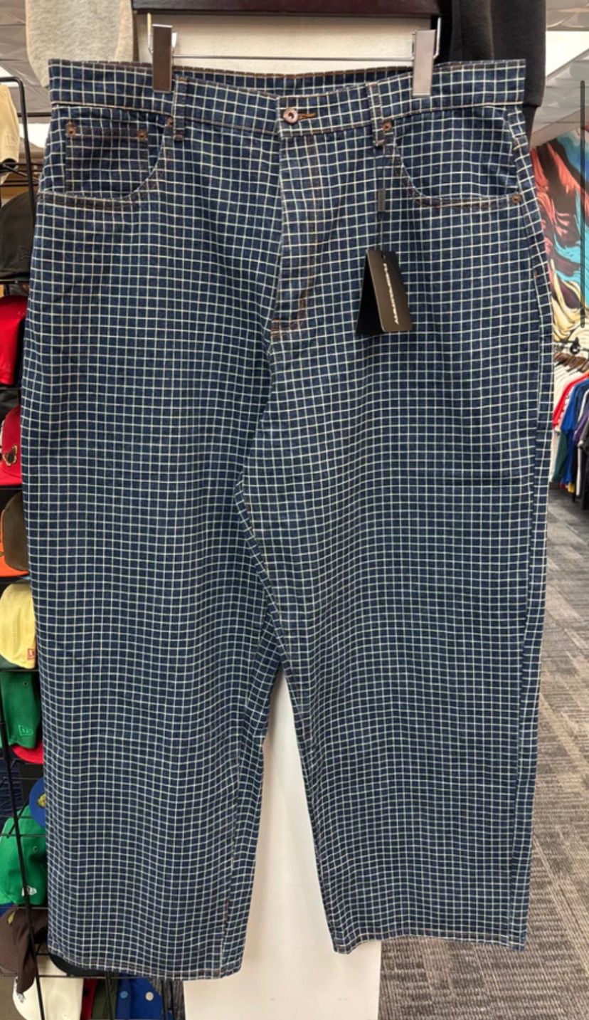 The GV Gallery PLAID GV GALLERY JEANS Size US 33 - 1 Thumbnail