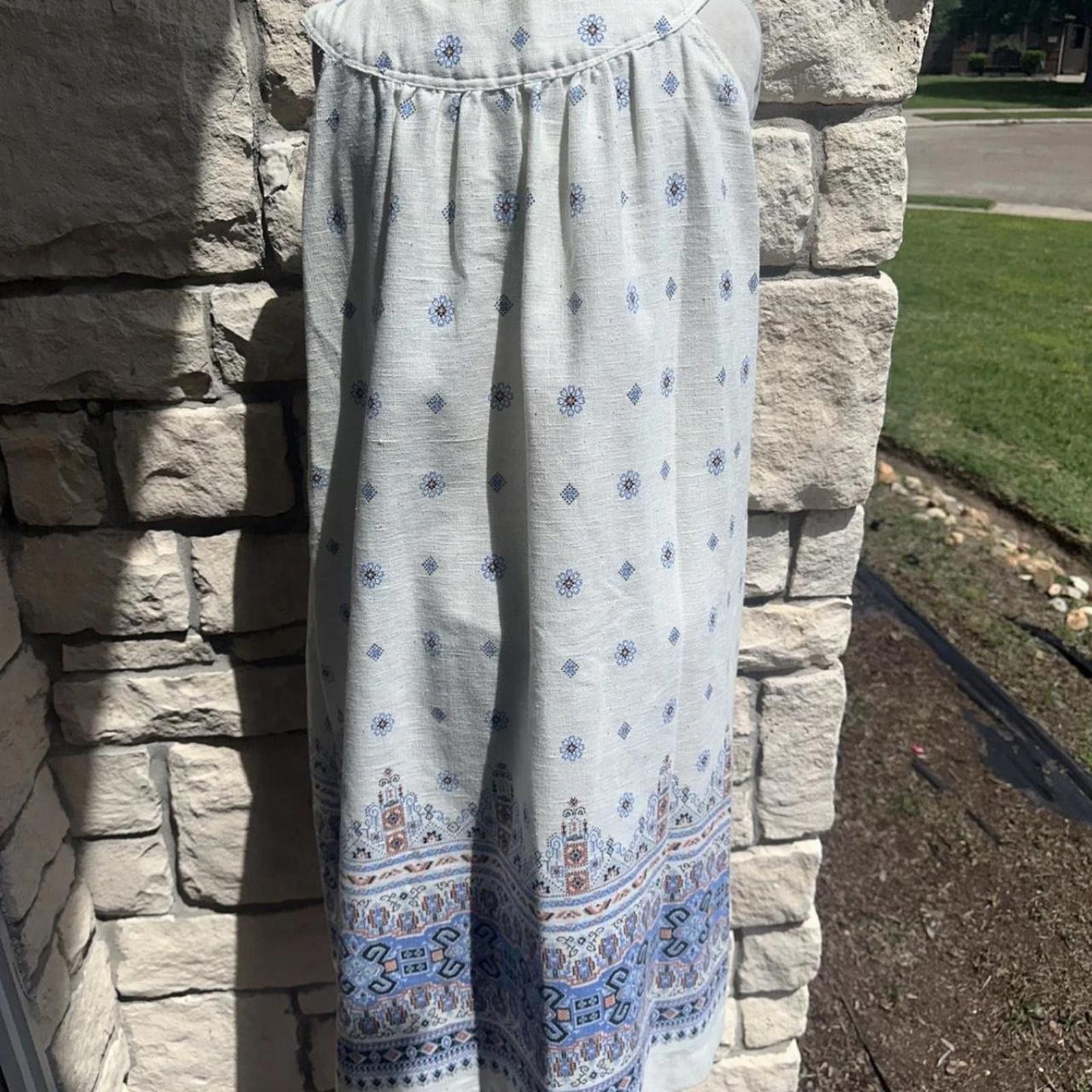 Other 70s Cranston Print Works dress vintage small to medium Size M / US 6-8 / IT 42-44 - 2 Thumbnail