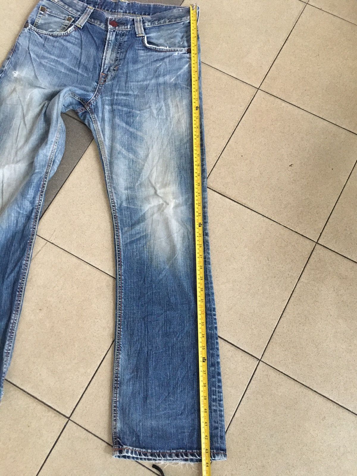 Edwin × Japanese Brand × Vintage Edwin blue trip 503 vintage Size US 34 / EU 50 - 8 Thumbnail