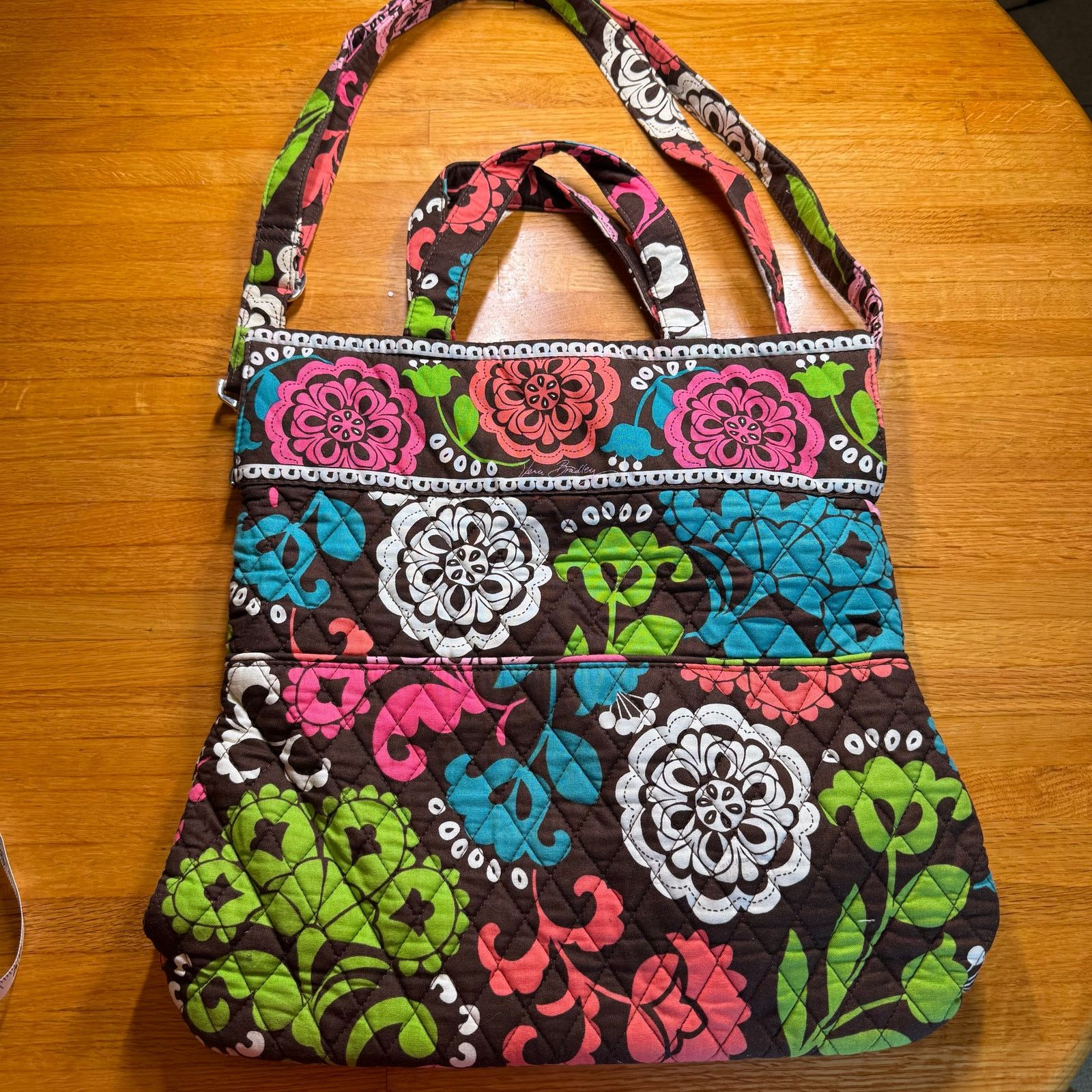 Vera Bradley Vera Bradley LOLA Tote Convertible Crossbody Purse Handbag Size ONE SIZE - 2 Thumbnail