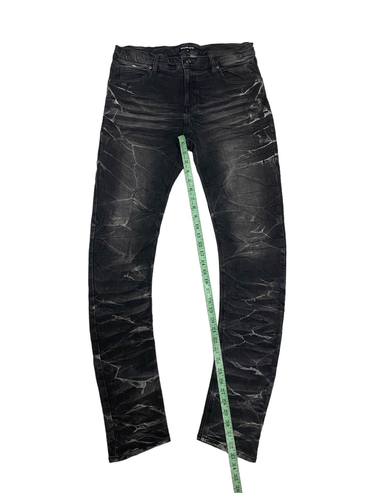 Japanese Brand × Vintage × semanticdesign Vintage Semantic Design Skinny Denim Jeans Size US 32 / EU 48 - 12 Thumbnail