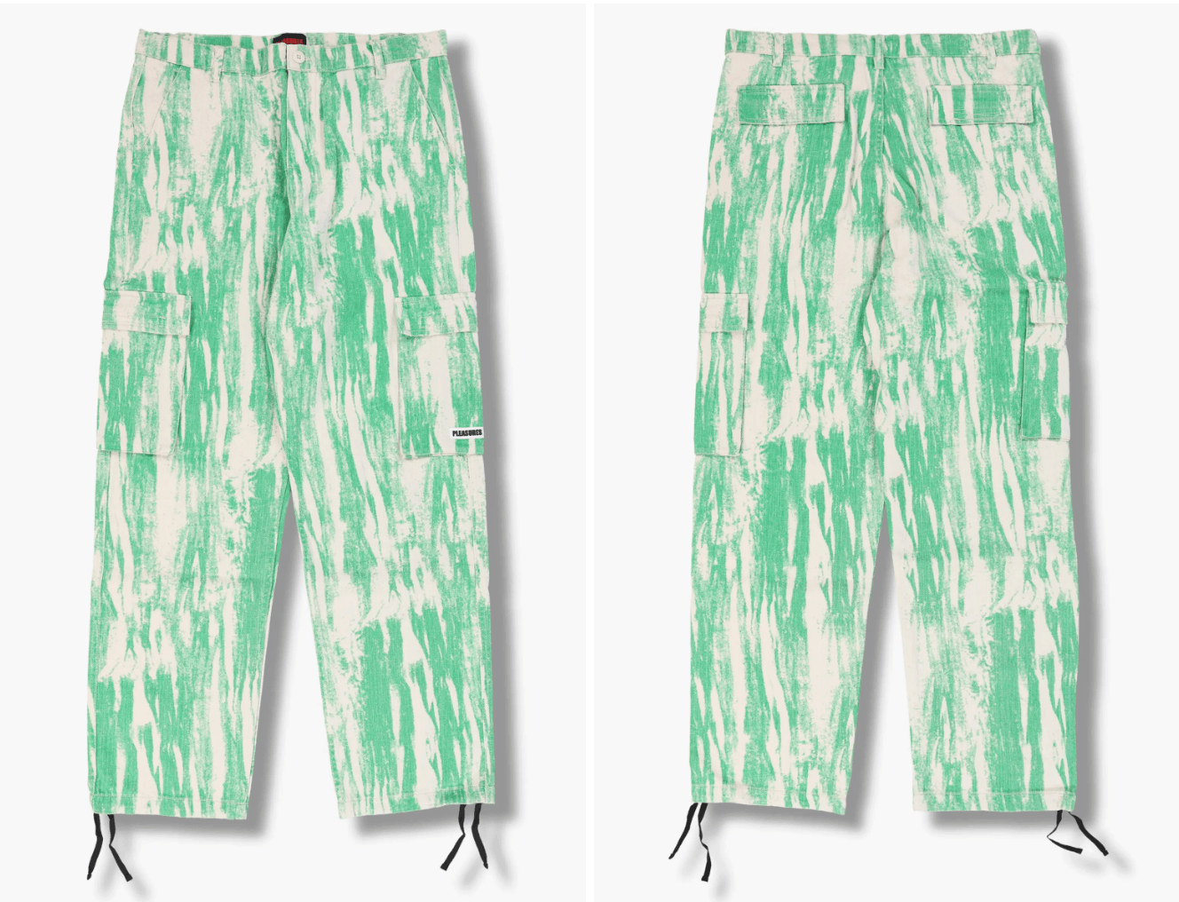 Pleasures Buzz Cargo Pants in Green Size US 32 / EU 48 - 5 Thumbnail