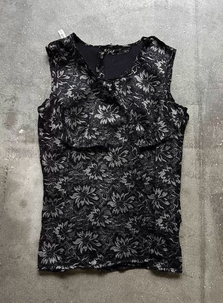Comme des Garcons Comme des Garçons 1997AW Runway Mesh Floral Vest Size M / US 6-8 / IT 42-44 - 2 Thumbnail