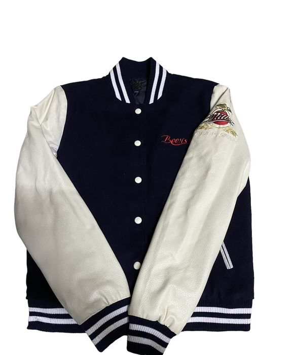 Varsity Jacket VARSITY BEERS MILLER GENUINE DRAFT EMBROIDERED | Grailed