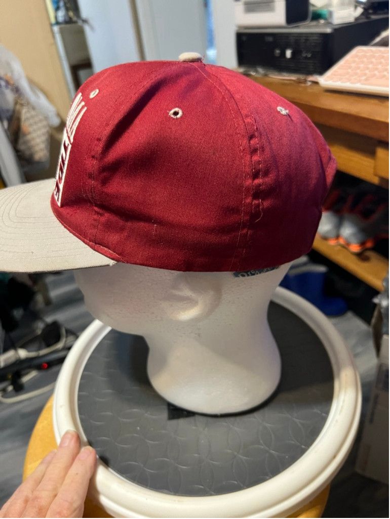 Drew Pearson Men's Drew Pearson Alabama Tide Maroon Gray Baseball Cap Size ONE SIZE - 2 Thumbnail