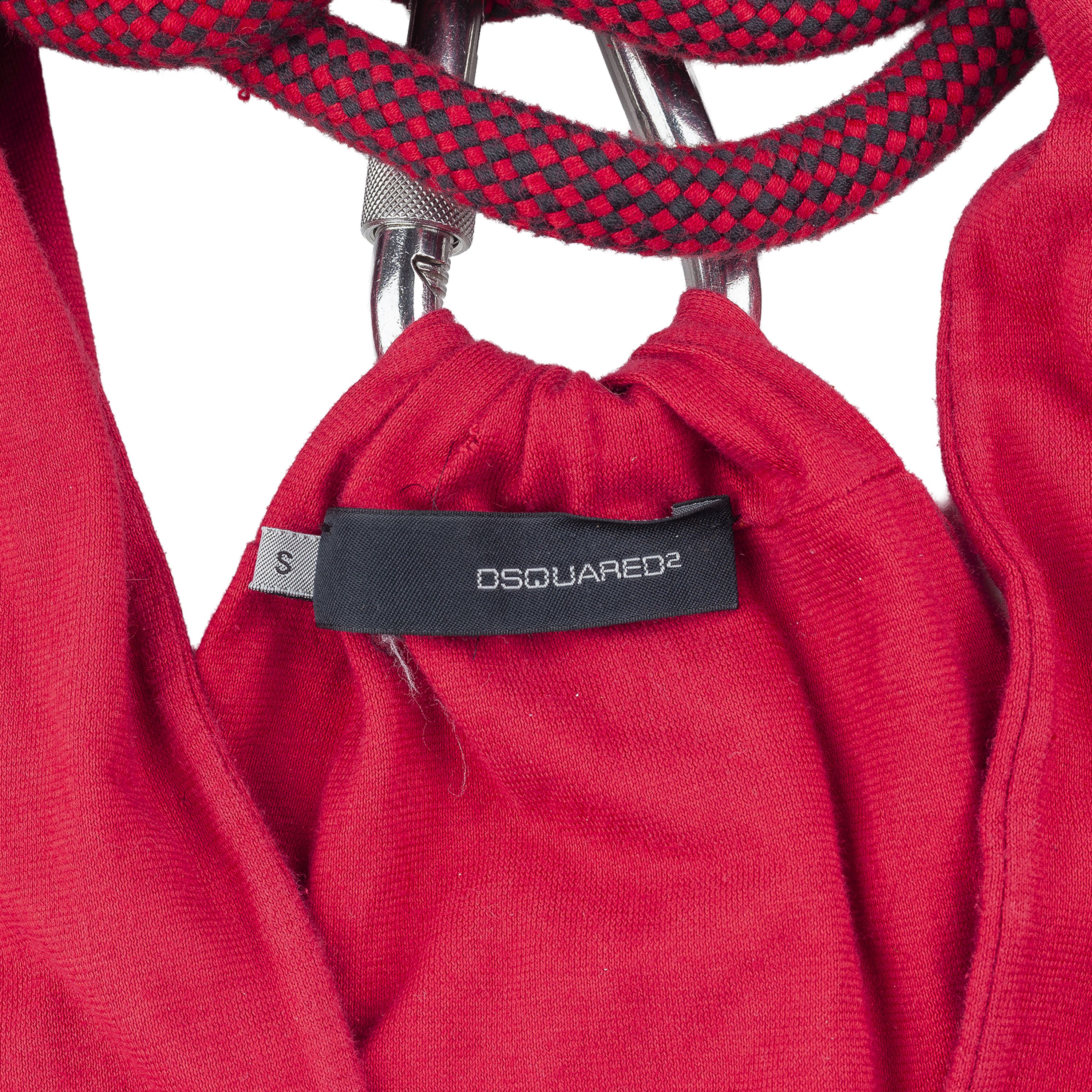 Dsquared2 DSQUARED2 FW 2004 Vintage Adjustable V Neck Bodysuit Size S / US 4 / IT 40 - 4 Thumbnail