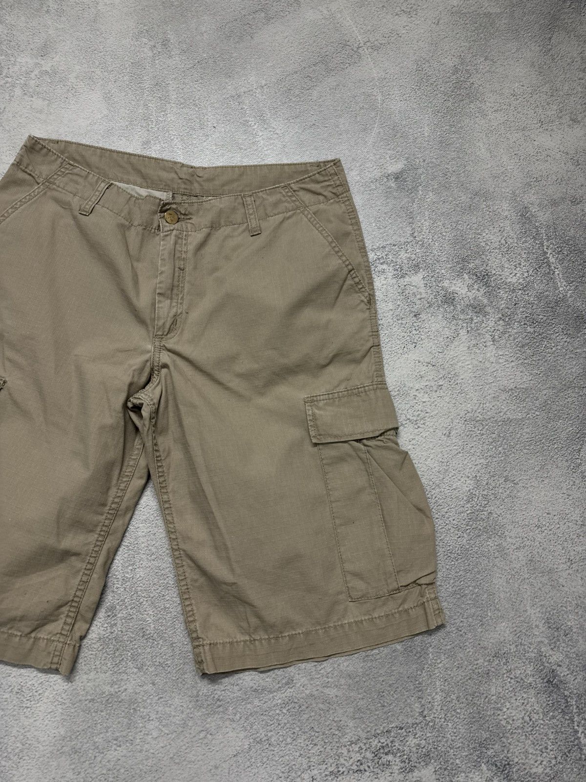 Carhartt Vintage Y2k Carhartt Cargo Shorts Size US 29 - 11 Thumbnail