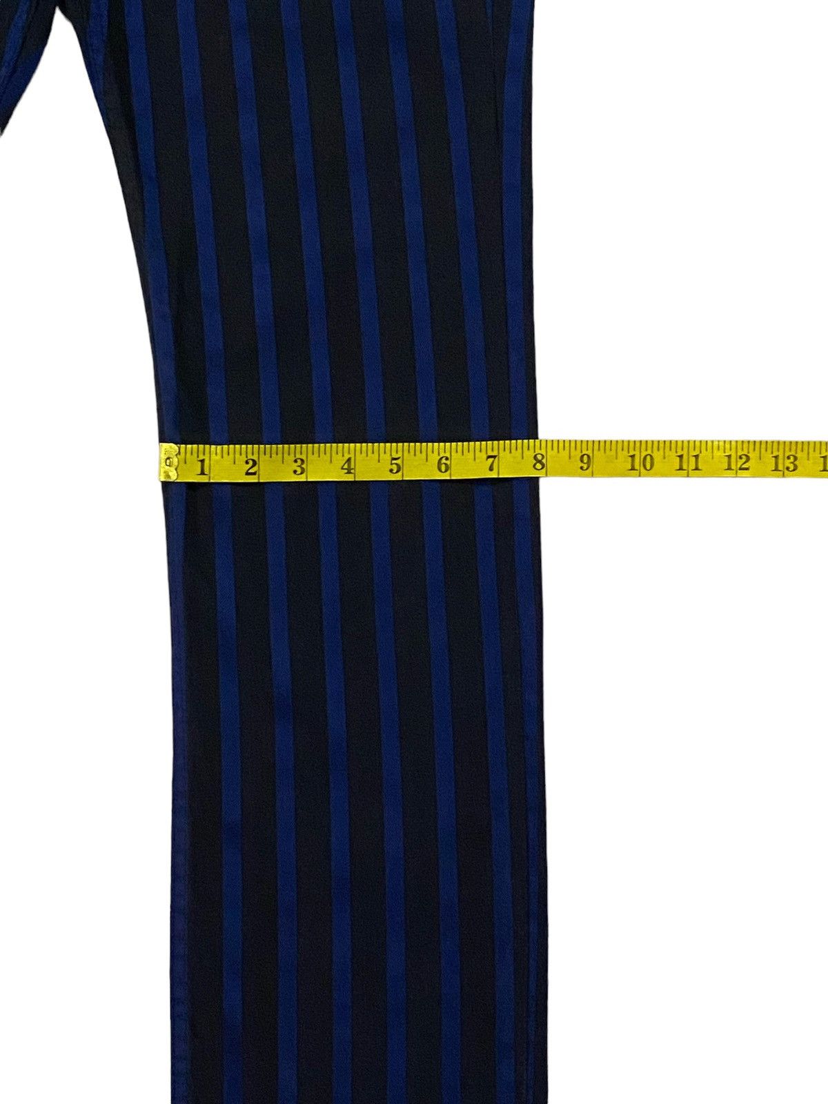 PPFM PPFM Striped Black And Blue Jeans Size US 32 / EU 48 - 9 Thumbnail